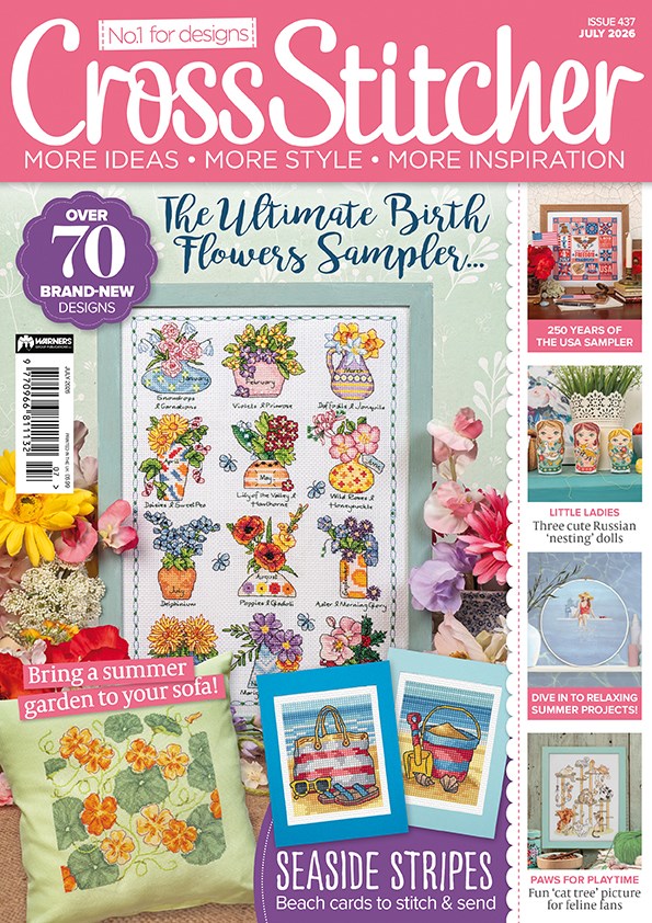 CrossStitcher magazine cover